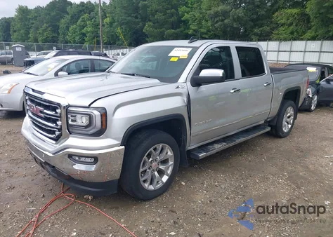 2018 GMC Sierra 1500 Slt из США, поврежденный, VIN 3GTU2NEC2JG191610